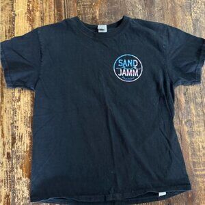 Sand Jamm Black T-Shirt